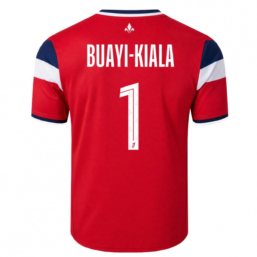 Danxen Herren Israël Buayi-Kiala #1 Rot Weiß Königsblau Heimtrikot Trikot 2026/27 T-Shirt Schweiz
