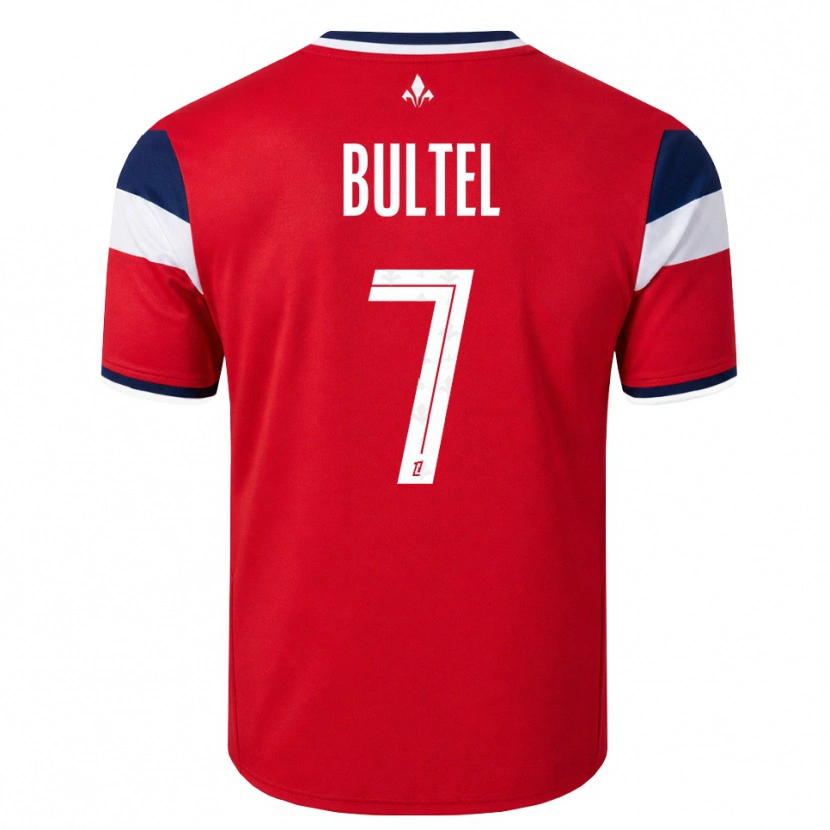 Danxen Herren Ludivine Bultel #7 Rot Weiß Königsblau Heimtrikot Trikot 2026/27 T-Shirt Schweiz