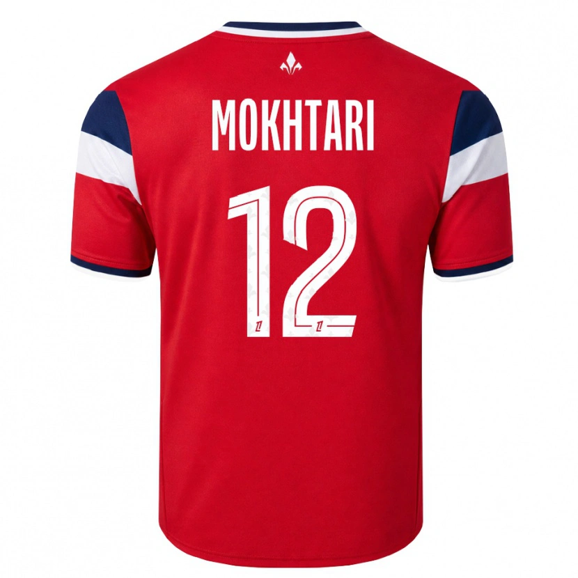 Danxen Herren Brahim Mokhtari #12 Rot Weiß Königsblau Heimtrikot Trikot 2026/27 T-Shirt Schweiz