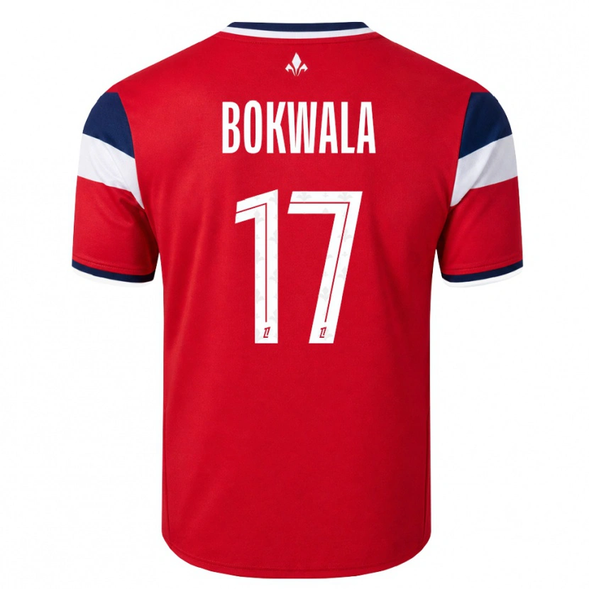 Danxen Herren Béni Bokwala #17 Rot Weiß Königsblau Heimtrikot Trikot 2026/27 T-Shirt Schweiz