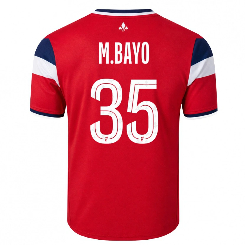 Danxen Herren Mohamed Bayo #35 Rot Weiß Königsblau Heimtrikot Trikot 2026/27 T-Shirt Schweiz