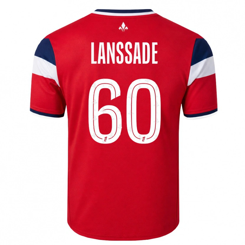 Danxen Herren Zadig Lanssade #60 Rot Weiß Königsblau Heimtrikot Trikot 2026/27 T-Shirt Schweiz