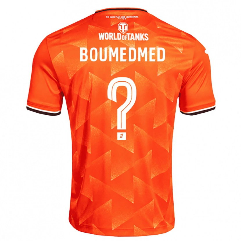 Danxen Herren Kamil Boumedmed #0 Orange Weiß Schwarz Heimtrikot Trikot 2026/27 T-Shirt Schweiz