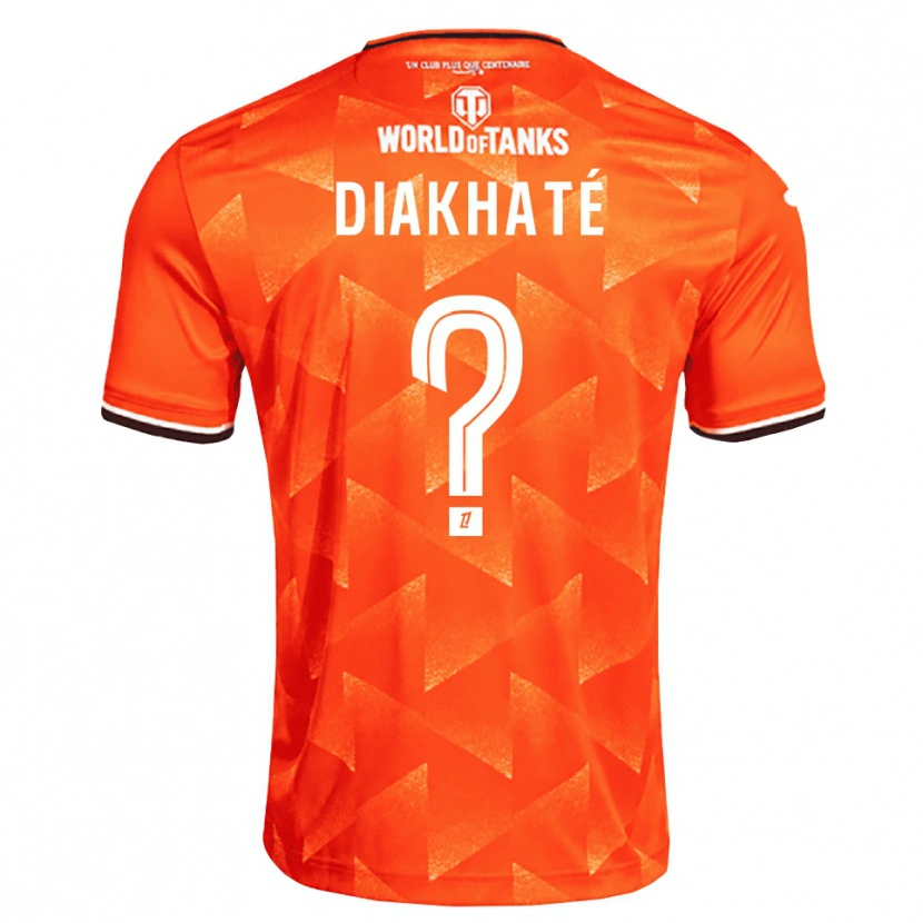 Danxen Herren Yanis Diakhaté #0 Orange Weiß Schwarz Heimtrikot Trikot 2026/27 T-Shirt Schweiz