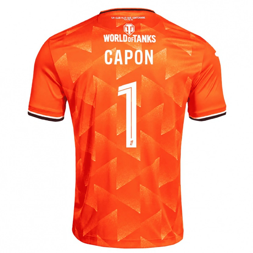 Danxen Herren Emma Capon #1 Orange Weiß Schwarz Heimtrikot Trikot 2026/27 T-Shirt Schweiz
