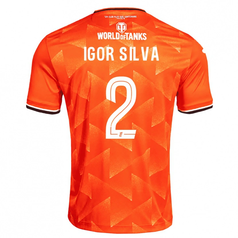 Danxen Herren Igor Silva #2 Orange Weiß Schwarz Heimtrikot Trikot 2026/27 T-Shirt Schweiz