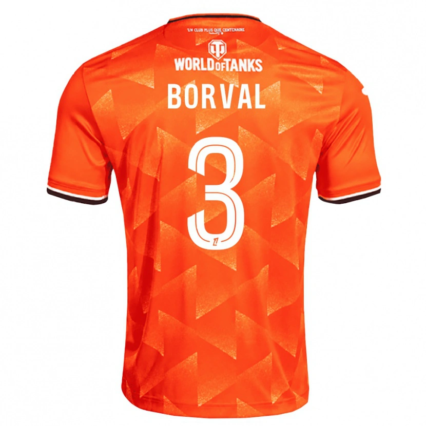 Danxen Herren Cyril Borval #3 Orange Weiß Schwarz Heimtrikot Trikot 2026/27 T-Shirt Schweiz