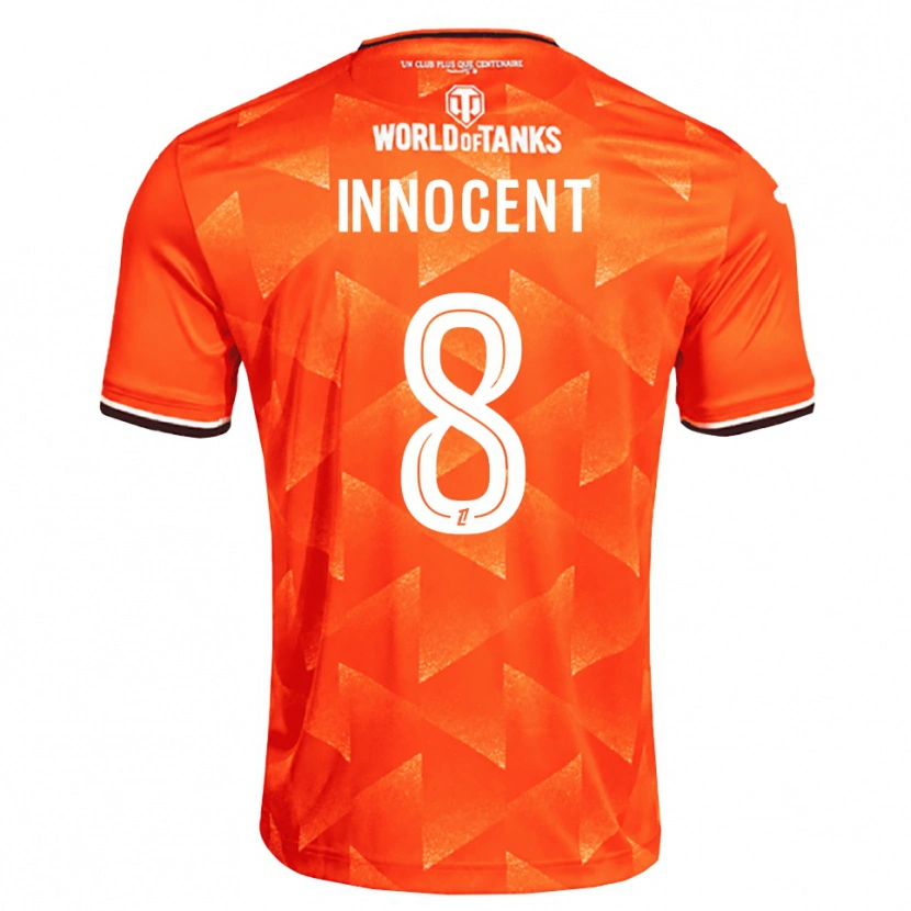 Danxen Herren Bonke Innocent #8 Orange Weiß Schwarz Heimtrikot Trikot 2026/27 T-Shirt Schweiz