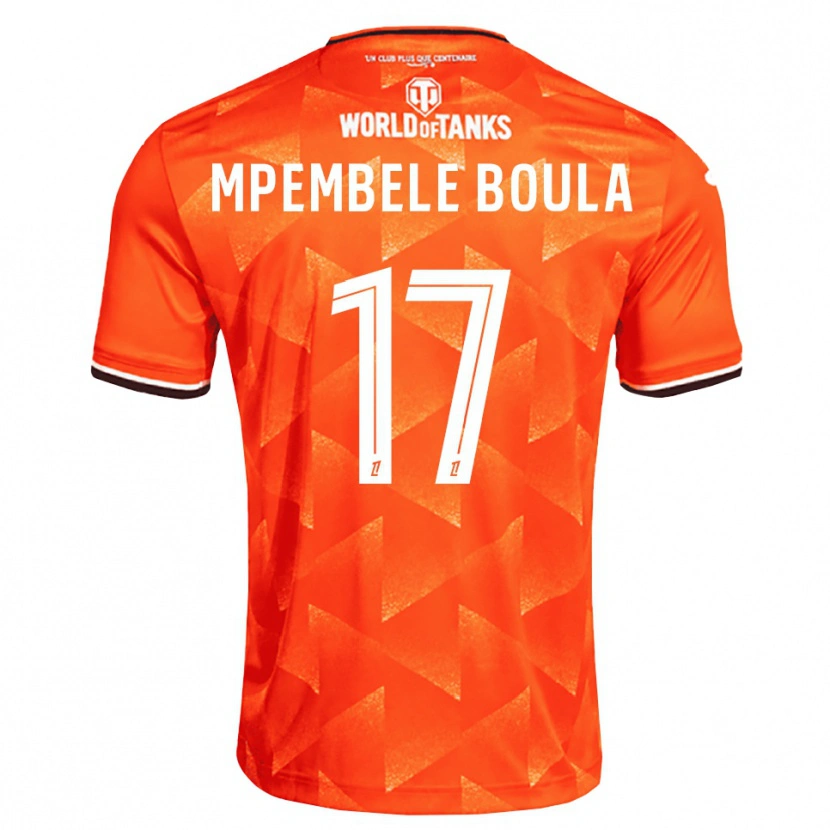 Danxen Herren Exaucé Mpembele Boula #17 Orange Weiß Schwarz Heimtrikot Trikot 2026/27 T-Shirt Schweiz