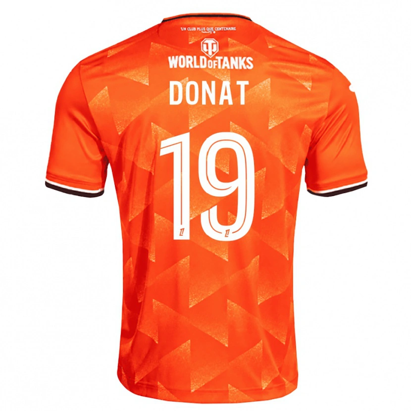 Danxen Herren Noa Donat #19 Orange Weiß Schwarz Heimtrikot Trikot 2026/27 T-Shirt Schweiz