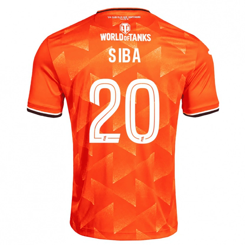 Danxen Herren Stevan Siba #20 Orange Weiß Schwarz Heimtrikot Trikot 2026/27 T-Shirt Schweiz