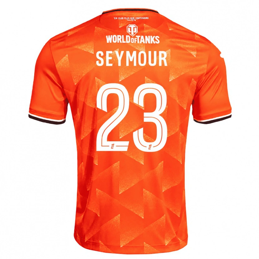 Danxen Herren Brice Seymour #23 Orange Weiß Schwarz Heimtrikot Trikot 2026/27 T-Shirt Schweiz