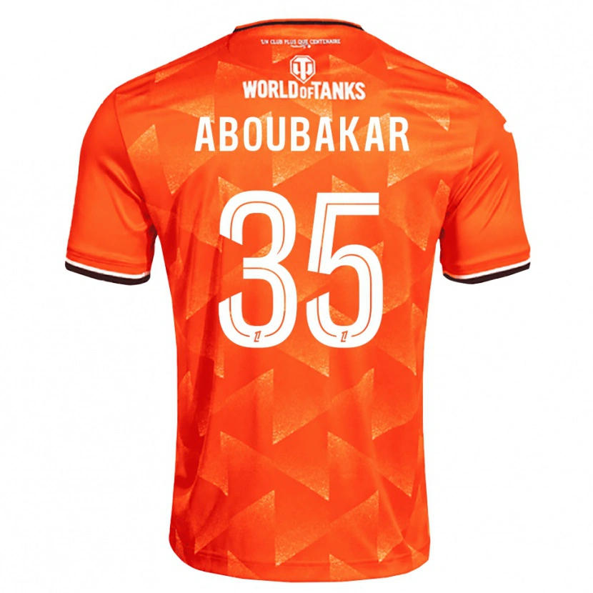 Danxen Herren Siddick Aboubakar #35 Orange Weiß Schwarz Heimtrikot Trikot 2026/27 T-Shirt Schweiz