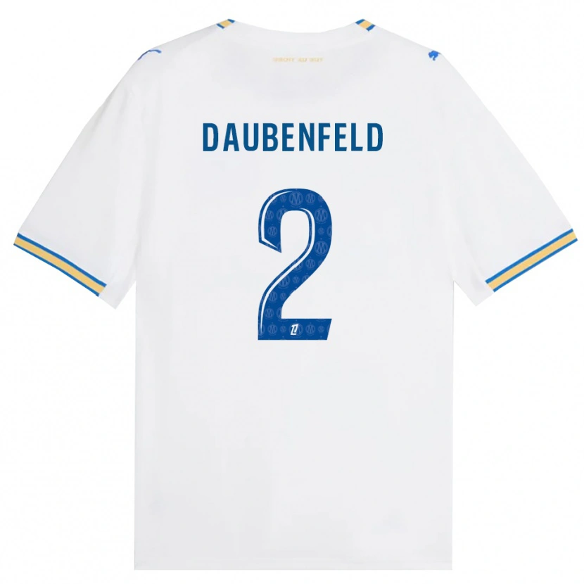 Danxen Herren Lucas Daubenfeld #2 Dodgerblau Weiß Heimtrikot Trikot 2026/27 T-Shirt Schweiz