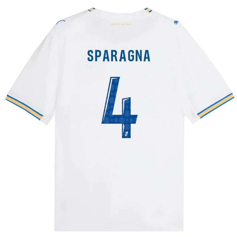 Danxen Herren Stéphane Sparagna #4 Dodgerblau Weiß Heimtrikot Trikot 2026/27 T-Shirt Schweiz