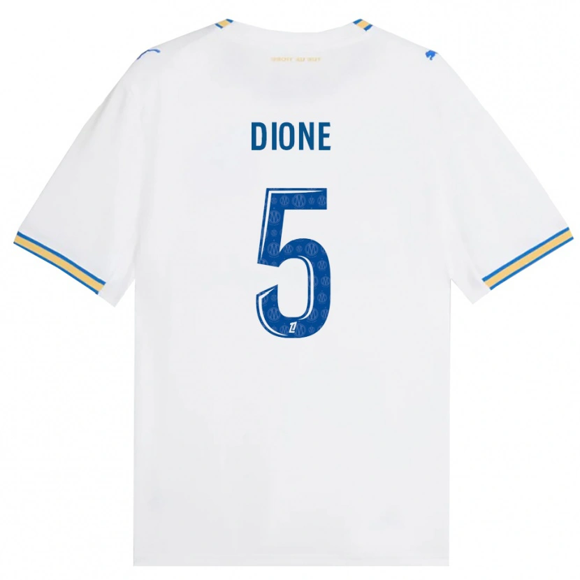 Danxen Herren Babacar Dioné #5 Dodgerblau Weiß Heimtrikot Trikot 2026/27 T-Shirt Schweiz