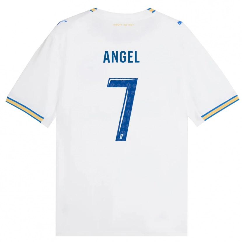 Danxen Herren Angel Gomes #7 Dodgerblau Weiß Heimtrikot Trikot 2026/27 T-Shirt Schweiz