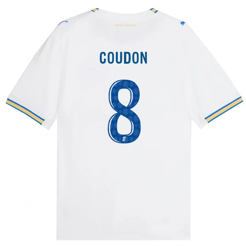 Danxen Herren Marine Coudon #8 Dodgerblau Weiß Heimtrikot Trikot 2026/27 T-Shirt Schweiz