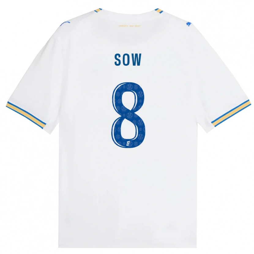 Danxen Herren Mbayang Sow #8 Dodgerblau Weiß Heimtrikot Trikot 2026/27 T-Shirt Schweiz