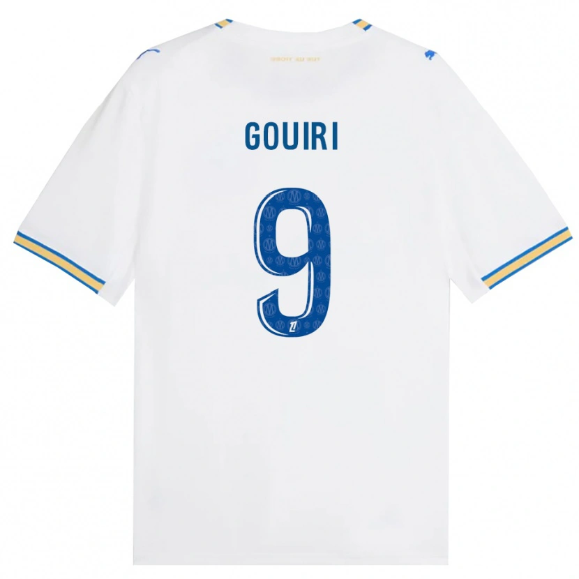 Danxen Herren Amine Gouiri #9 Dodgerblau Weiß Heimtrikot Trikot 2026/27 T-Shirt Schweiz