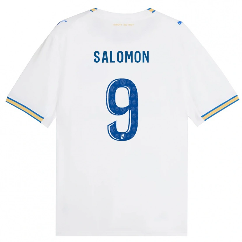 Danxen Herren Maeva Salomon #9 Dodgerblau Weiß Heimtrikot Trikot 2026/27 T-Shirt Schweiz