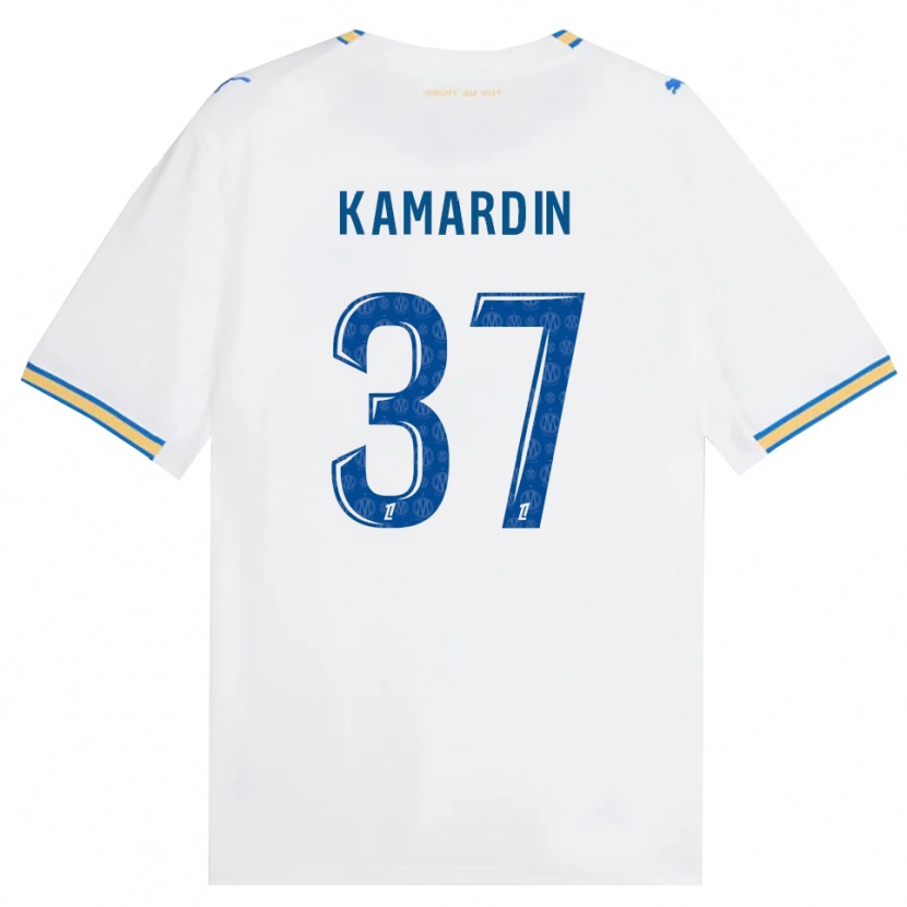 Danxen Herren Aaron Kamardin #37 Dodgerblau Weiß Heimtrikot Trikot 2026/27 T-Shirt Schweiz