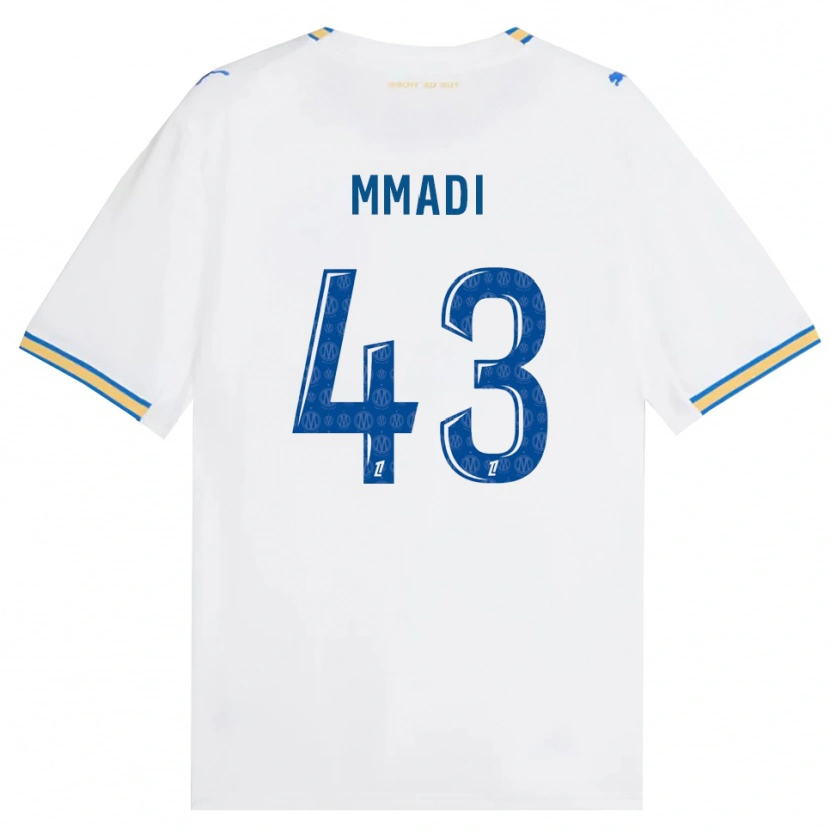 Danxen Herren Tadjidine Mmadi #43 Dodgerblau Weiß Heimtrikot Trikot 2026/27 T-Shirt Schweiz