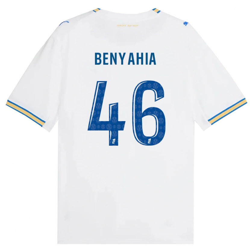 Danxen Herren Aylan Benyahia-Tani #46 Dodgerblau Weiß Heimtrikot Trikot 2026/27 T-Shirt Schweiz