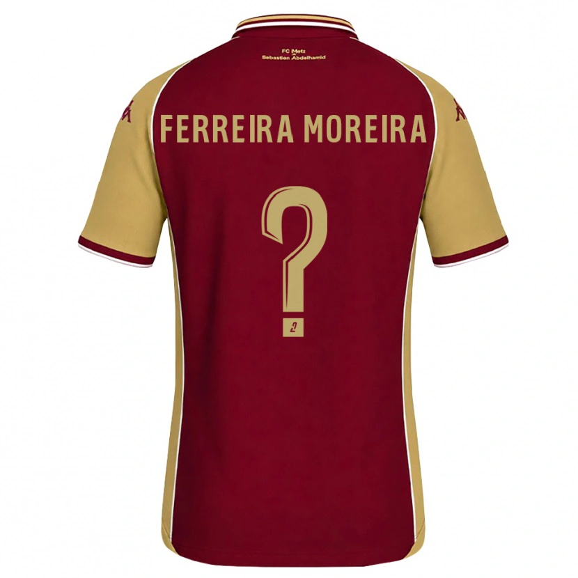 Danxen Herren Ruben Ferreira Moreira #0 Goldrute Dunkelrot Heimtrikot Trikot 2026/27 T-Shirt Schweiz