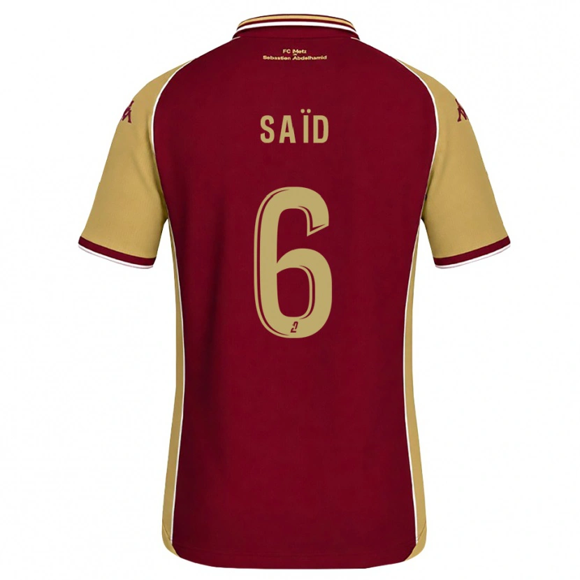 Danxen Herren Maoulida Saïd #6 Goldrute Dunkelrot Heimtrikot Trikot 2026/27 T-Shirt Schweiz