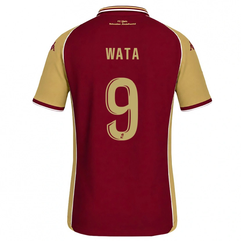 Danxen Herren Xavier Wata #9 Goldrute Dunkelrot Heimtrikot Trikot 2026/27 T-Shirt Schweiz
