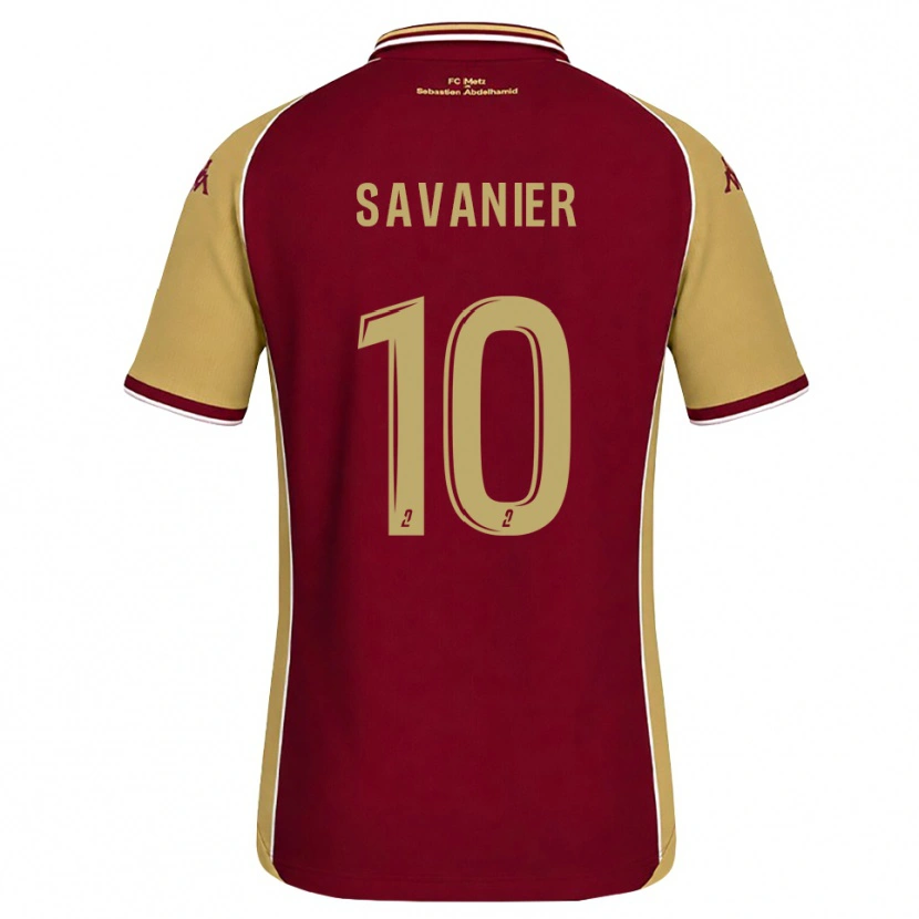 Danxen Herren Téji Savanier #10 Goldrute Dunkelrot Heimtrikot Trikot 2026/27 T-Shirt Schweiz