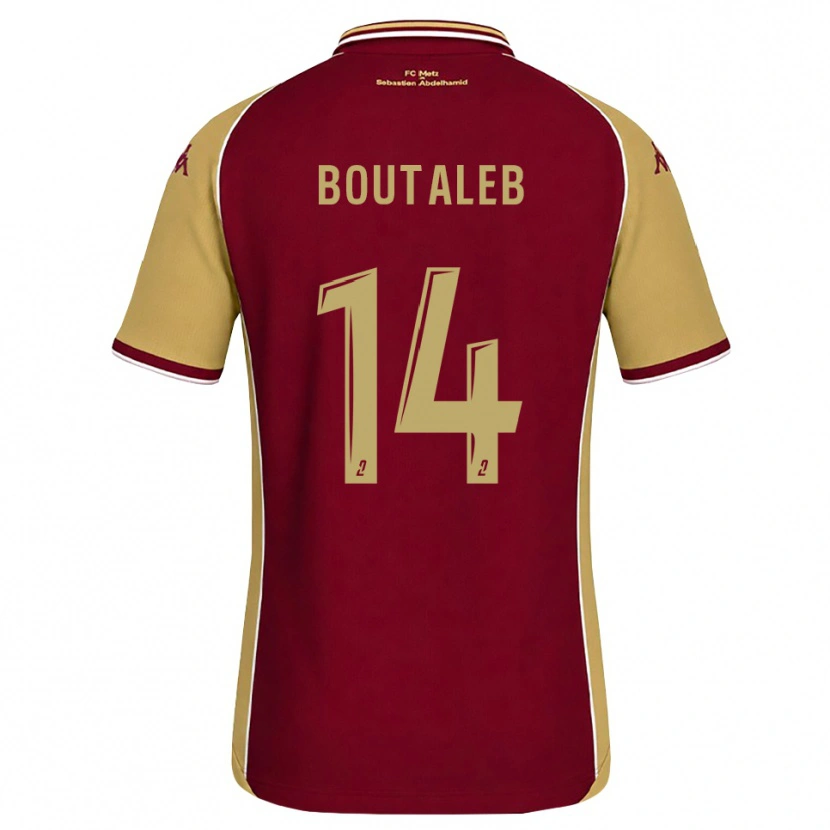 Danxen Herren Inès Boutaleb #14 Goldrute Dunkelrot Heimtrikot Trikot 2026/27 T-Shirt Schweiz