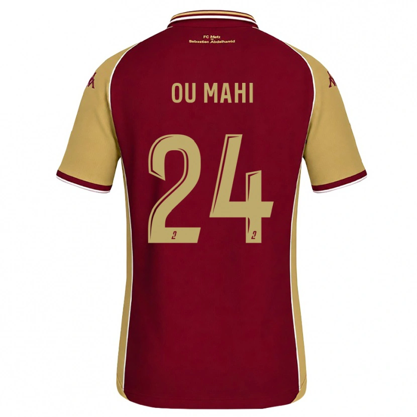 Danxen Herren Inès Ou Mahi #24 Goldrute Dunkelrot Heimtrikot Trikot 2026/27 T-Shirt Schweiz