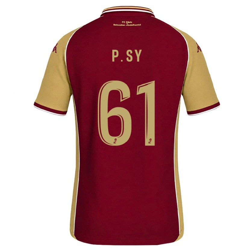 Danxen Herren Pape Sy #61 Goldrute Dunkelrot Heimtrikot Trikot 2026/27 T-Shirt Schweiz