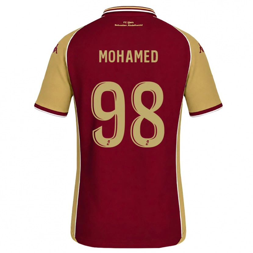 Danxen Herren Idris Mohamed #98 Goldrute Dunkelrot Heimtrikot Trikot 2026/27 T-Shirt Schweiz