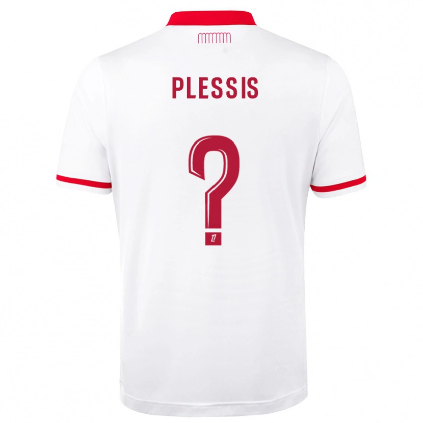 Danxen Herren Mathys Plessis #0 Rot Weiß Heimtrikot Trikot 2026/27 T-Shirt Schweiz