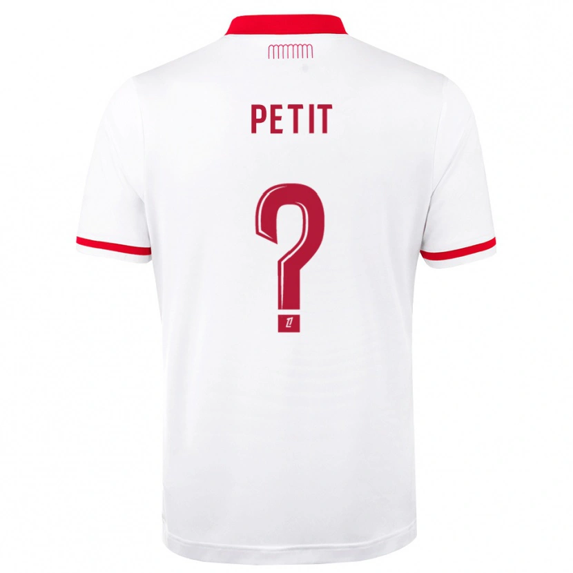 Danxen Herren Kaïs Petit #0 Rot Weiß Heimtrikot Trikot 2026/27 T-Shirt Schweiz