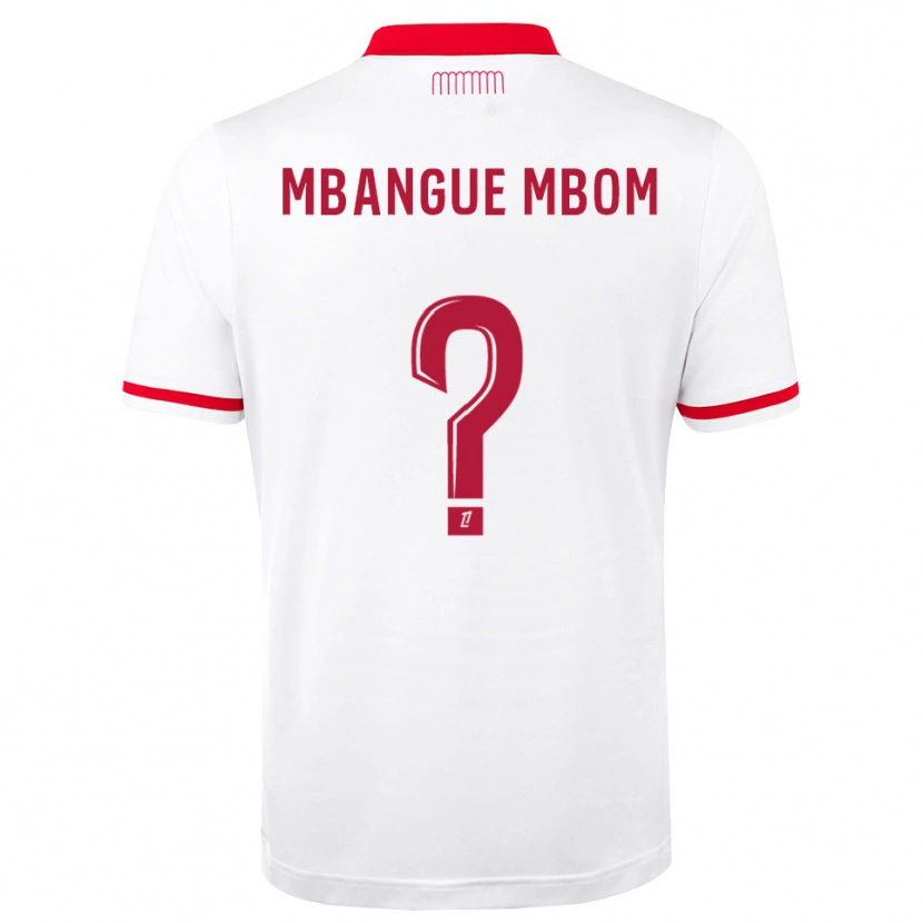 Danxen Herren Enzo Mbangue Mbom #0 Rot Weiß Heimtrikot Trikot 2026/27 T-Shirt Schweiz