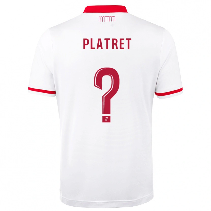 Danxen Herren Aurélien Platret #0 Rot Weiß Heimtrikot Trikot 2026/27 T-Shirt Schweiz