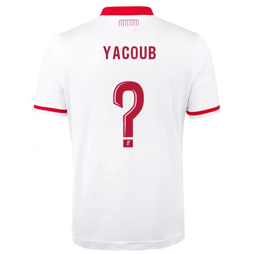 Danxen Herren Béchir Yacoub #0 Rot Weiß Heimtrikot Trikot 2026/27 T-Shirt Schweiz