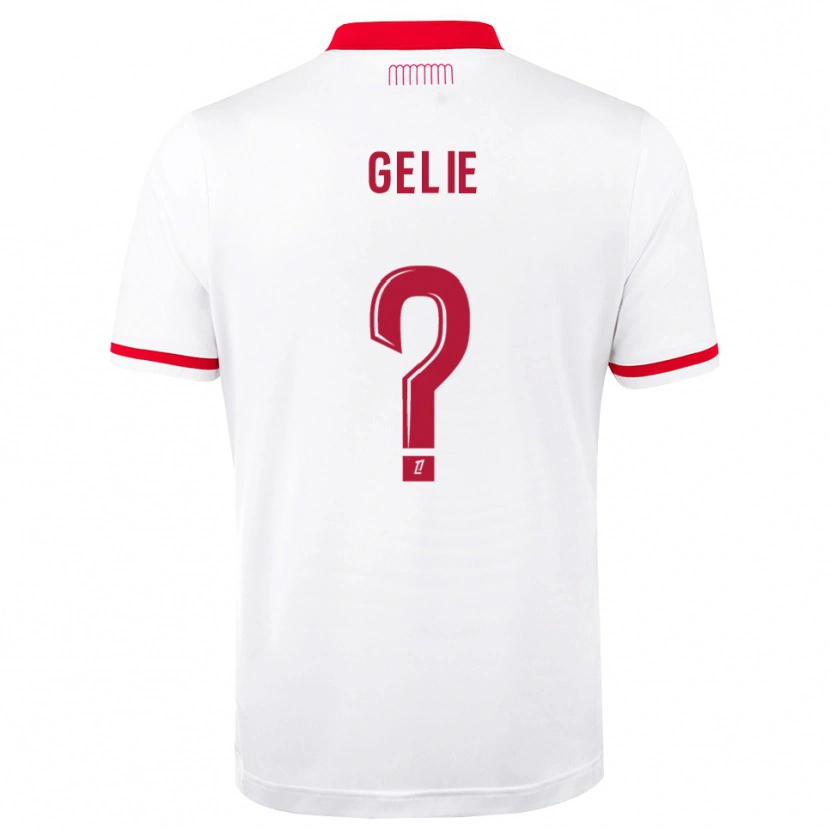 Danxen Herren Melvyn Gelie #0 Rot Weiß Heimtrikot Trikot 2026/27 T-Shirt Schweiz