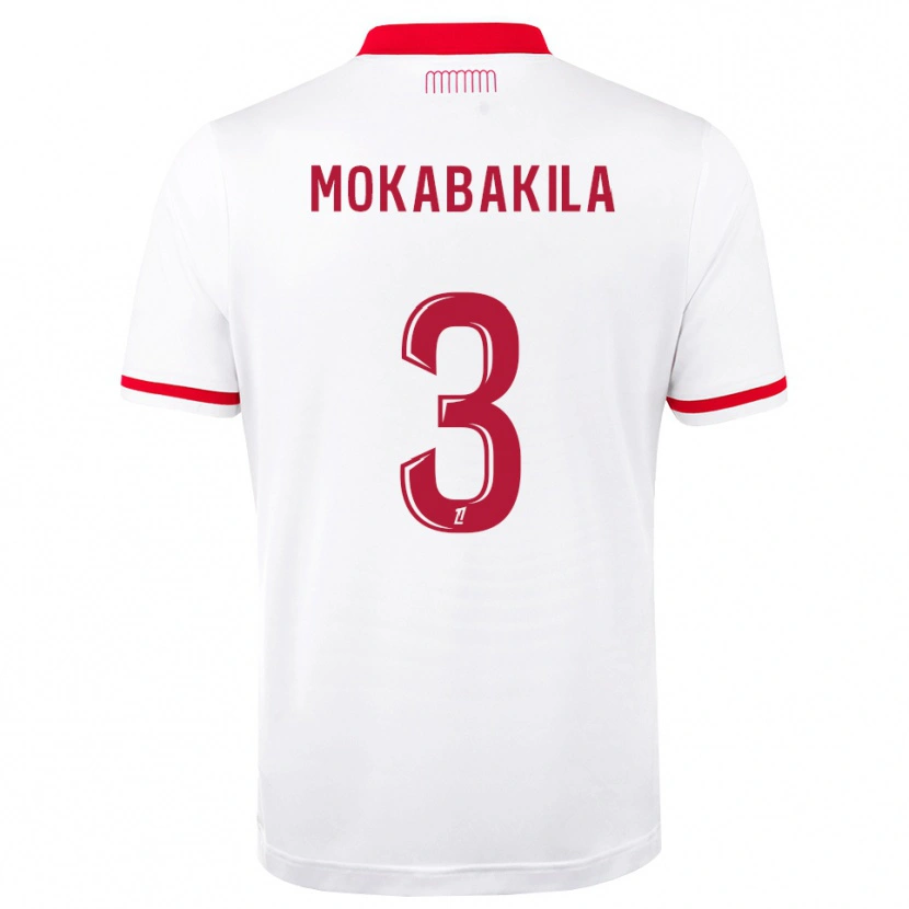 Danxen Herren Nick Mokabakila #3 Rot Weiß Heimtrikot Trikot 2026/27 T-Shirt Schweiz