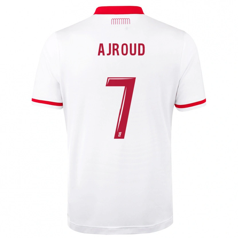 Danxen Herren Najd Ajroud #7 Rot Weiß Heimtrikot Trikot 2026/27 T-Shirt Schweiz