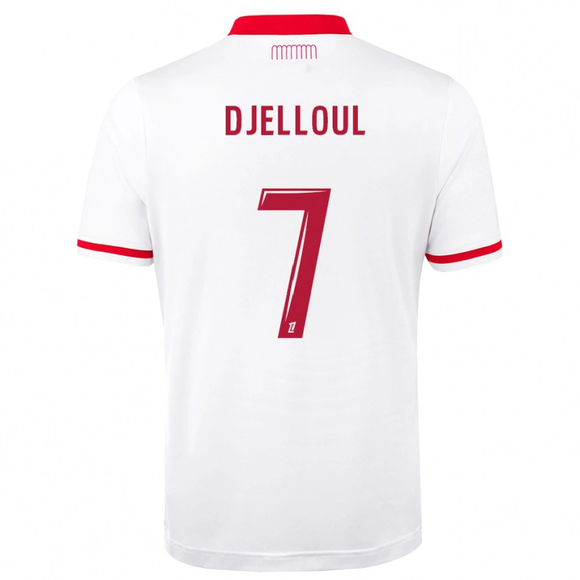 Danxen Herren Jassim Djelloul #7 Rot Weiß Heimtrikot Trikot 2026/27 T-Shirt Schweiz