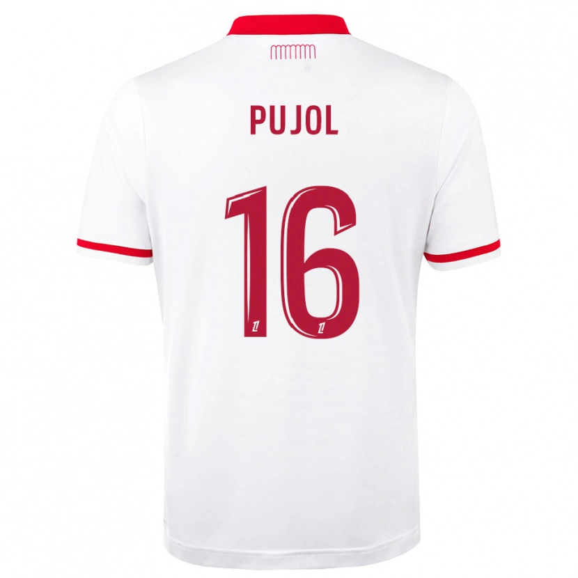 Danxen Herren Yoann Pujol #16 Rot Weiß Heimtrikot Trikot 2026/27 T-Shirt Schweiz