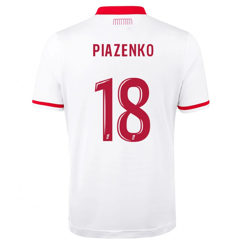 Danxen Herren Rodion Piazenko #18 Rot Weiß Heimtrikot Trikot 2026/27 T-Shirt Schweiz