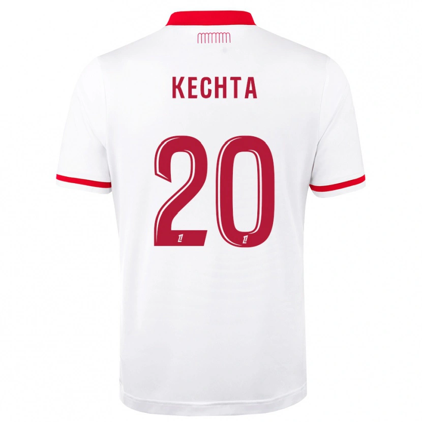 Danxen Herren Amine Kechta #20 Rot Weiß Heimtrikot Trikot 2026/27 T-Shirt Schweiz