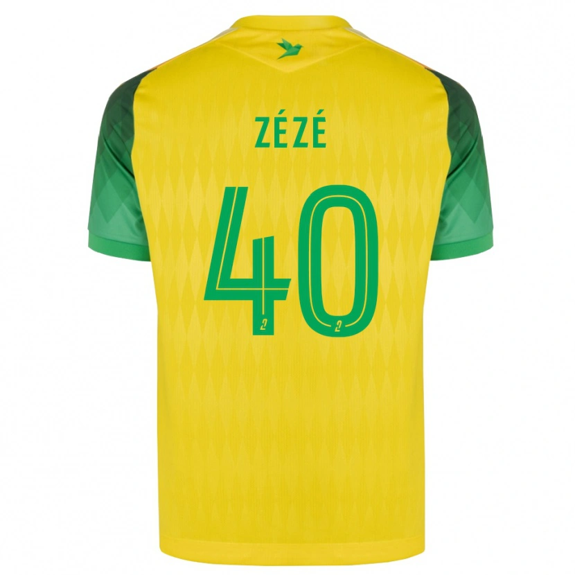 Danxen Herren Yanel Zézé #40 Gelb Grün Rot Heimtrikot Trikot 2026/27 T-Shirt Schweiz