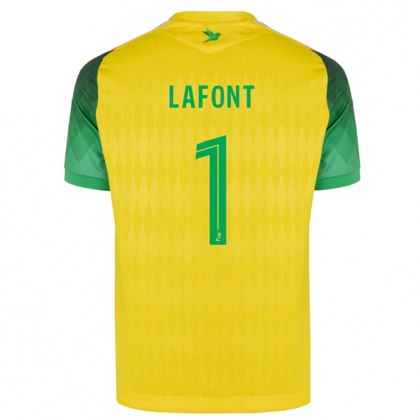Danxen Herren Alban Lafont #1 Gelb Grün Rot Heimtrikot Trikot 2026/27 T-Shirt Schweiz